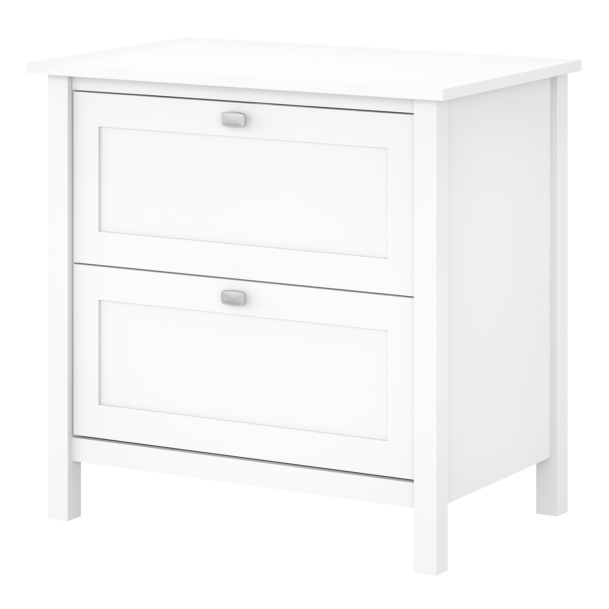 Drawer Organizer 4-Layers Lockable with Blank Label Plastic Blue Flat File Cabinet